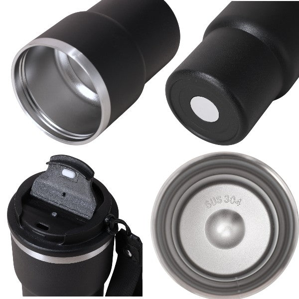 400ml Stainless steel double wall thermal insulated travel mug