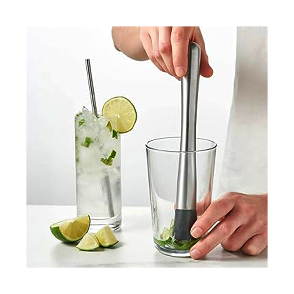 Heavy duty 20 cm stainless steel muddler