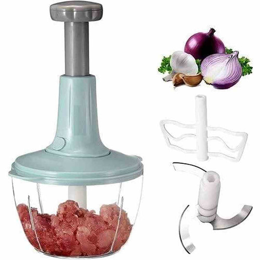 hand press manual food chopper