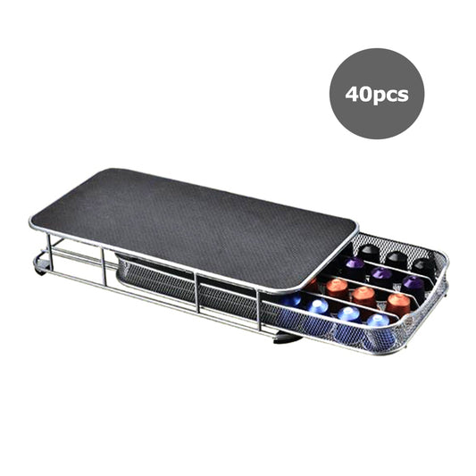 40 pcs Espresso capsule drawer & machine holder rack - Cash on Delivery Lebanon