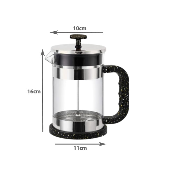 800 ml French press coffee maker & tea filter infuser
