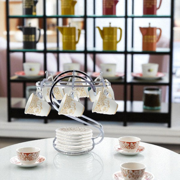 Cup & saucer holder - mug hanging rack