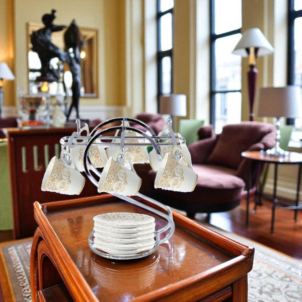 Cup & saucer holder - mug hanging rack