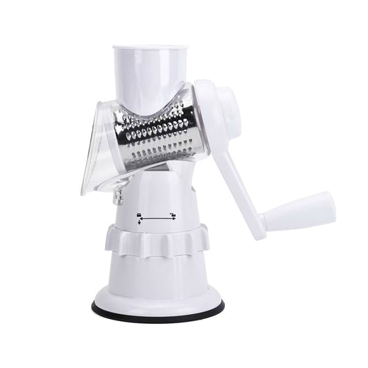 Multi-Functional Drum Rotary Vegetable Cutter Grater & Slicer