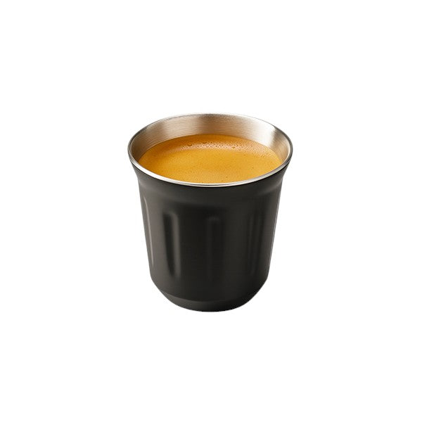 80 ml stainless steel double wall espresso cup