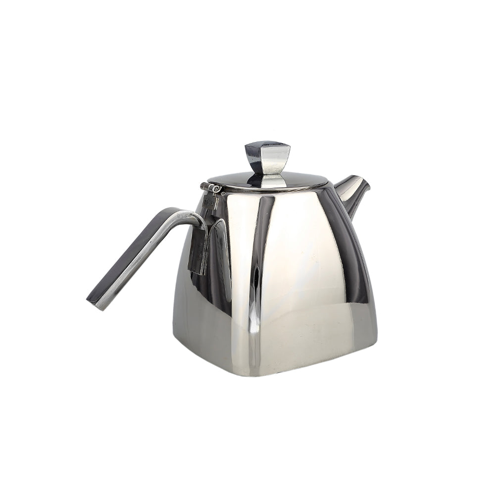 Stainless steel square tea pot kettle available in 3 sizes
