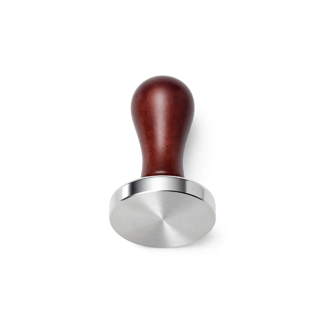 Wooden handle heavy duty coffee tamper
