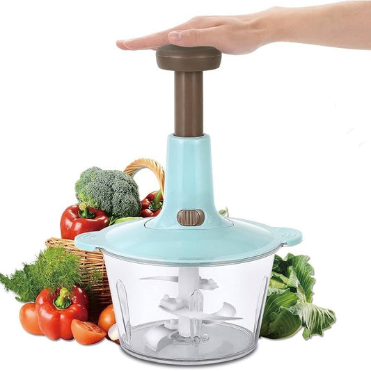 2L hand press manual food chopper - Cash on Delivery Lebanon
