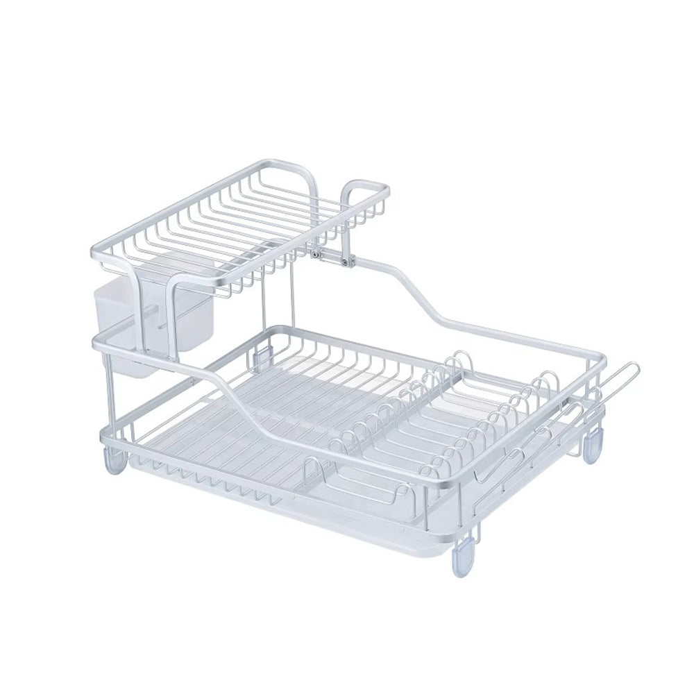 2 layers rustproof Aluminum dish rack - Cash on Delivery Lebanon