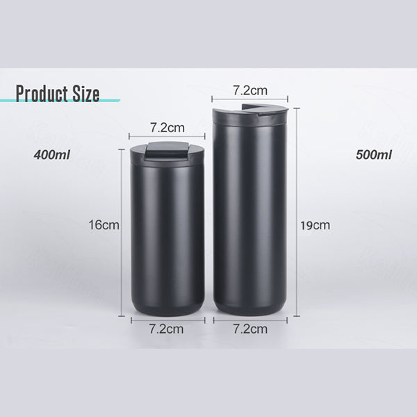 Fashionable double wall stainless steel vacuum insulated travel mug