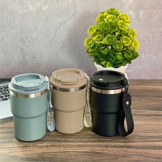 400ml Stainless steel double wall thermal insulated travel mug