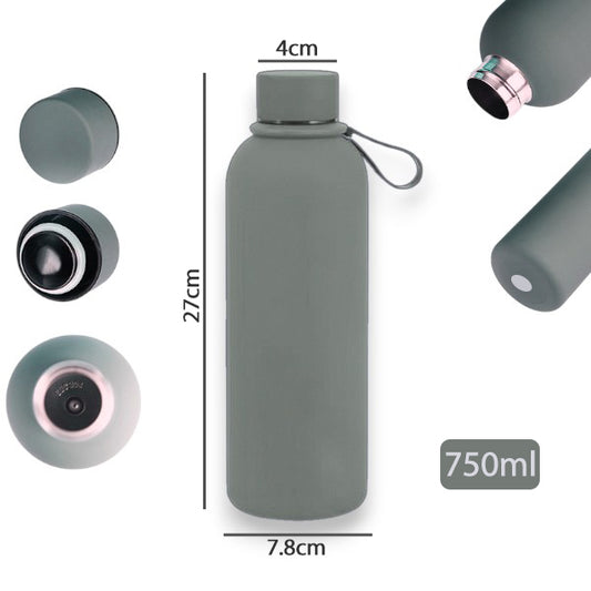 750ml double wall stainless steel colored thermal bottle