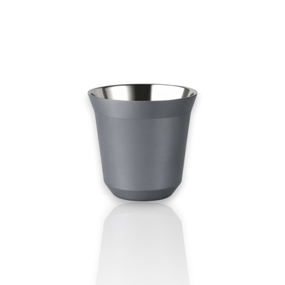 80 ml Double wall stainless steel espresso coffee cup