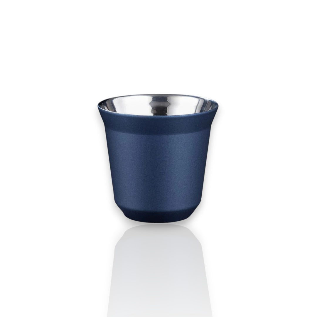 80 ml Double wall stainless steel espresso coffee cup