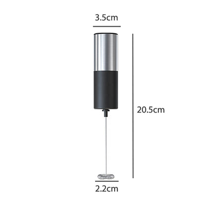 High speed battery operated electric milk frother with stand