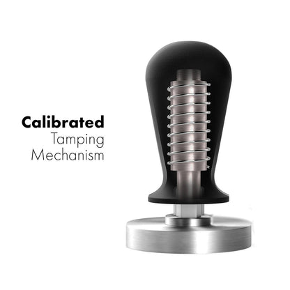 Heavy duty Spring press coffee tamper