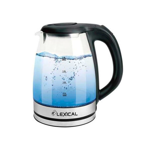 1.8L electric Glass kettle- 1500W Lexical