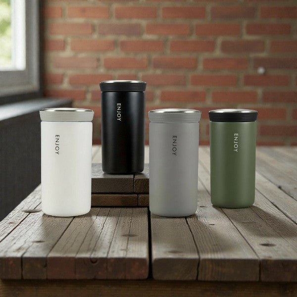 300ml Stainless steel double wall thermal insulated travel mug