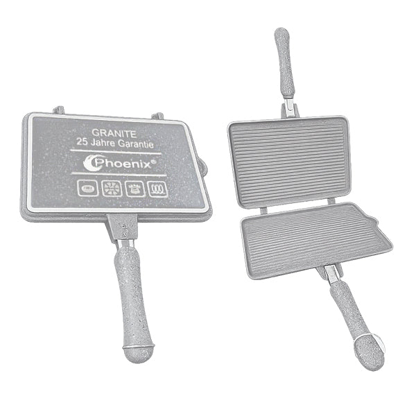 32cm Granite Double grill pan
