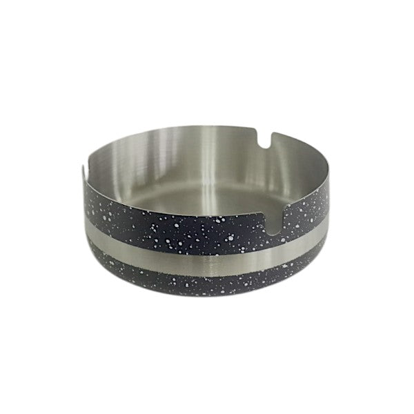 Stainless steel marble granite ashtray