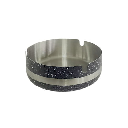 Stainless steel marble granite ashtray
