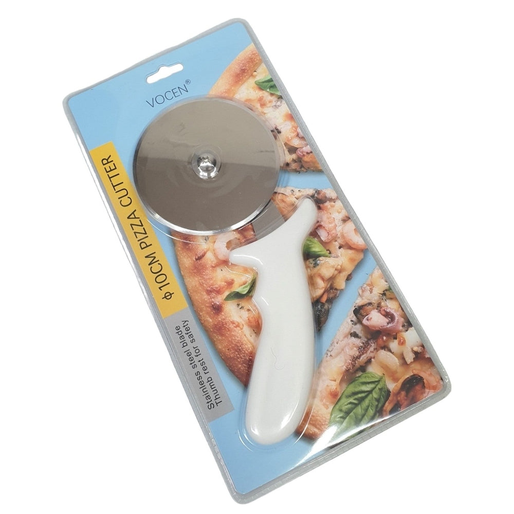 High quality 10 cm stainless steel pizza cutter - Cash on Delivery Lebanon