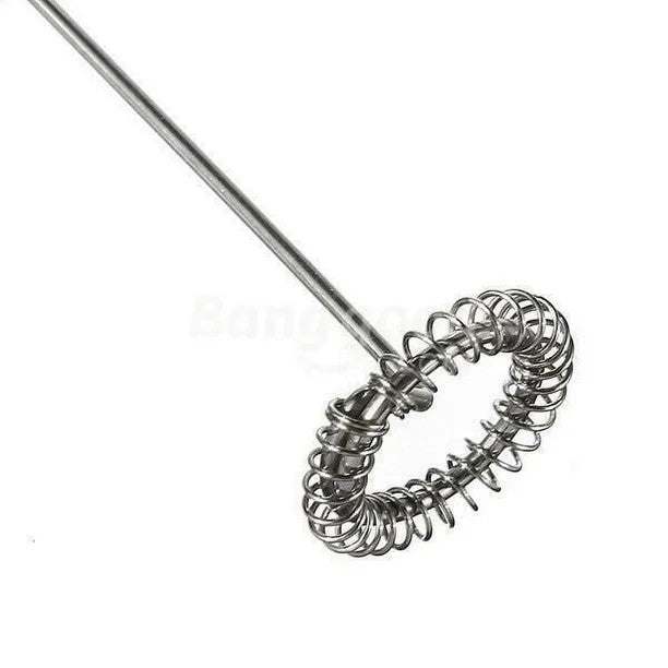 High speed battery operated electric milk frother with stand