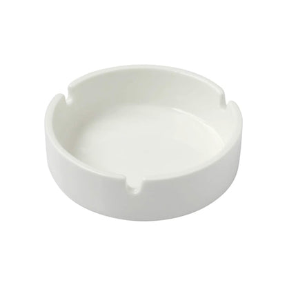 Porcelain round 10cm ashtray