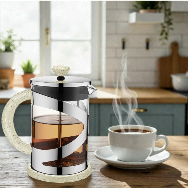 800 ml HR2 French press coffee maker & tea filter infuser