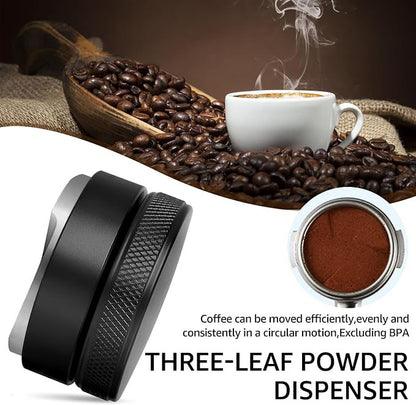 Coffee Distributor Levelling Tool, Four Angled Slopes