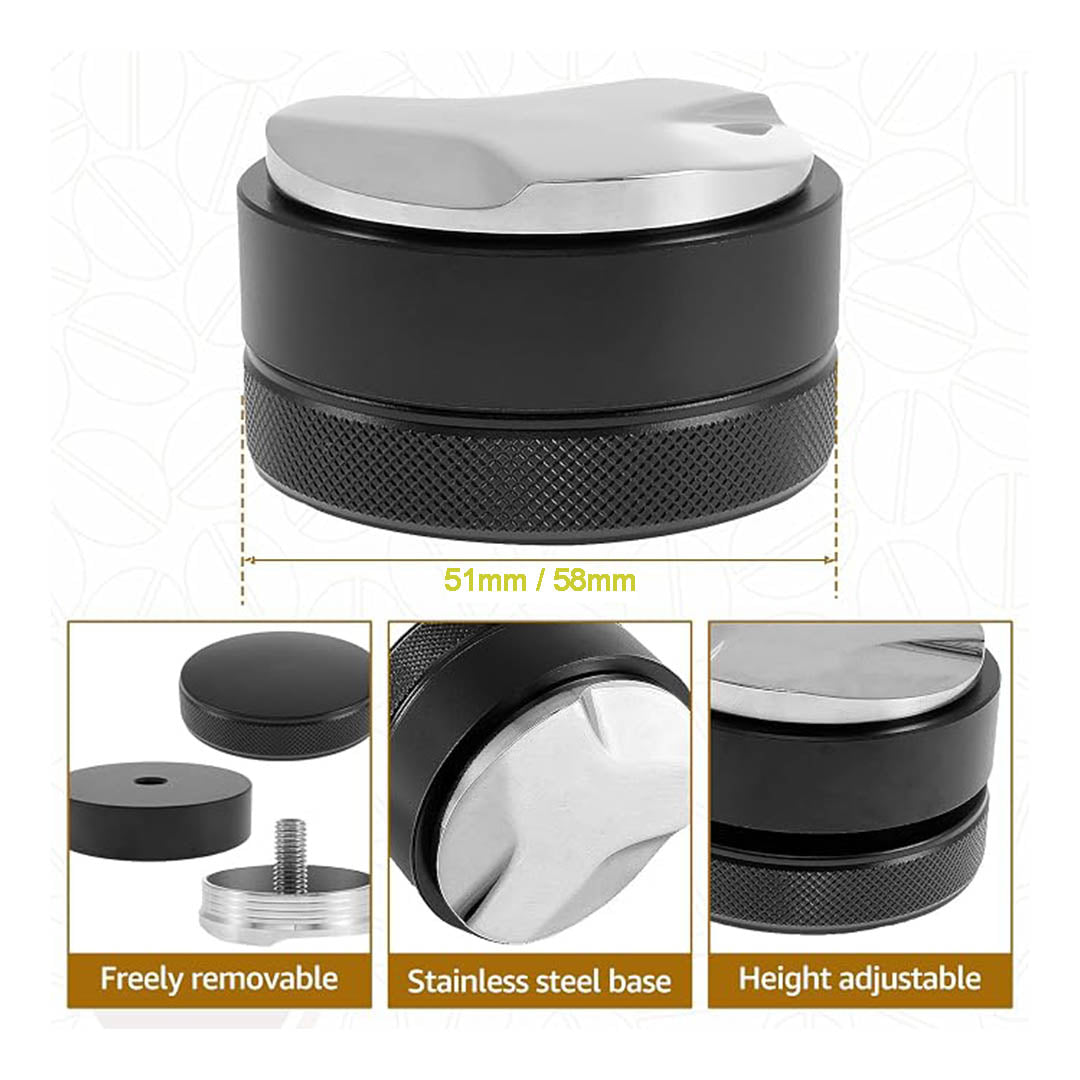 Coffee Distributor Levelling Tool, Four Angled Slopes