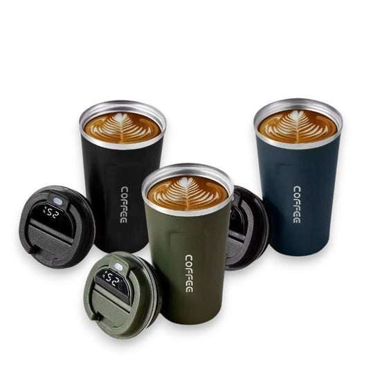 Stainless steel double wall thermal travel mug