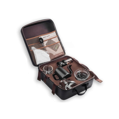 V60 Coffee Travel Kit - 9 Piece Pour Over Set with Travel Case